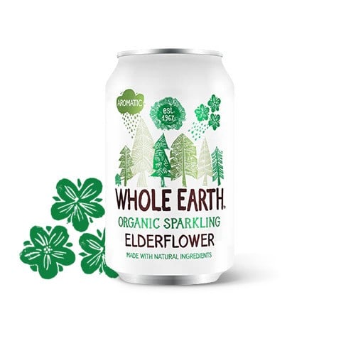 Whole Earth Sparkling Elderflower