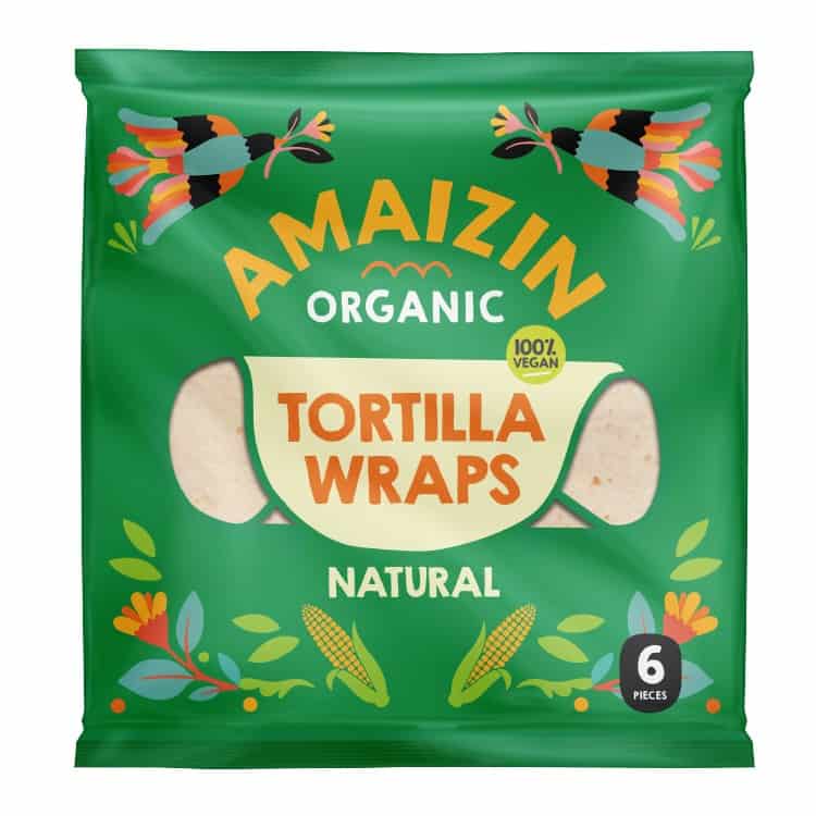 amaizin tortilla wraps