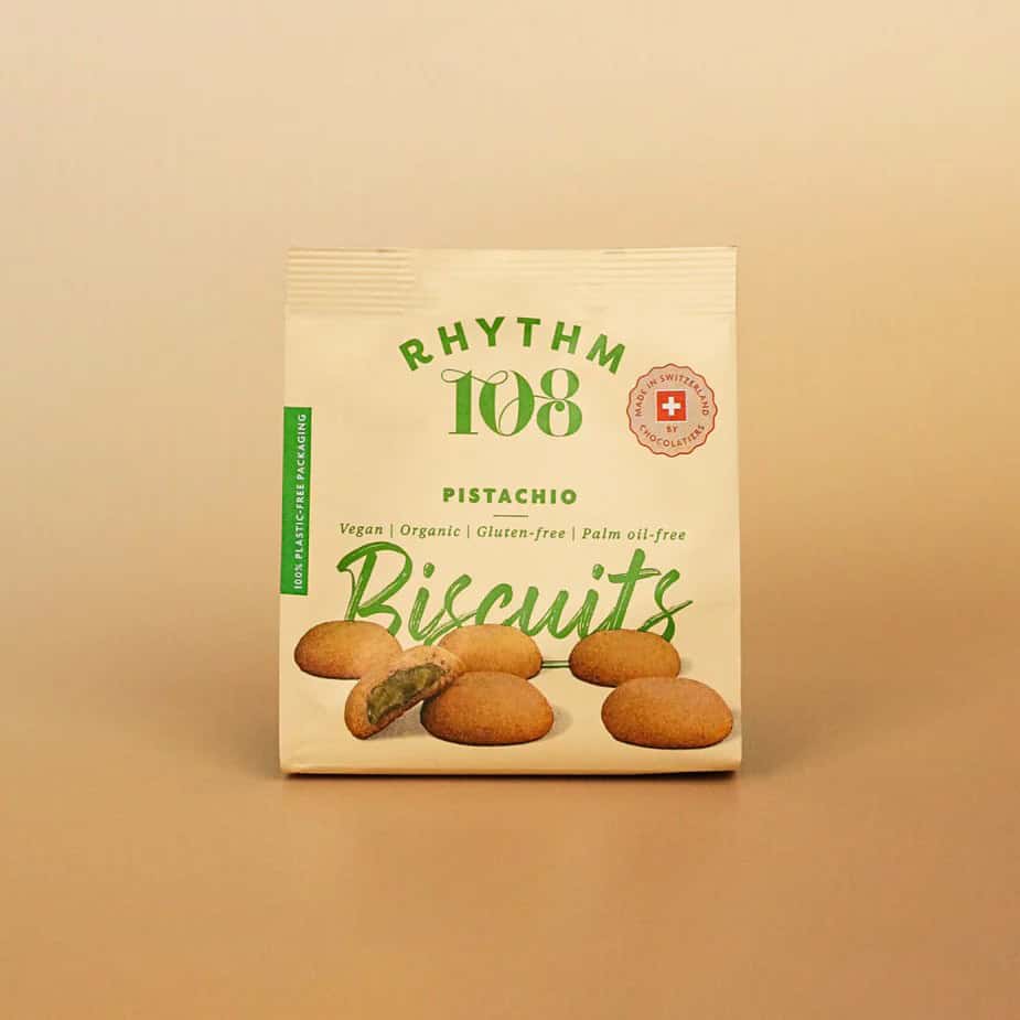 rythm 108 pistachio biscuits