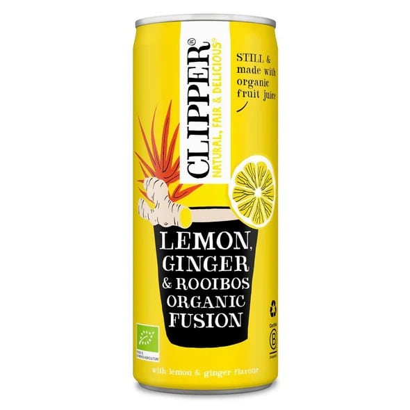 clipper lemon ginger rooibos fusion